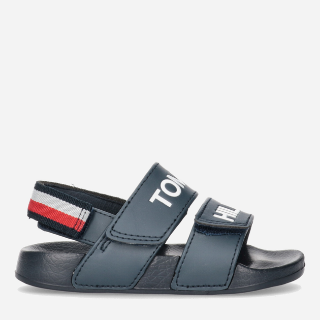 Sandały dziecięce Tommy Hilfiger Logo Velcro Sandal T1B2-32927-1172800- 24 Blue (8052578177181) - obraz 1