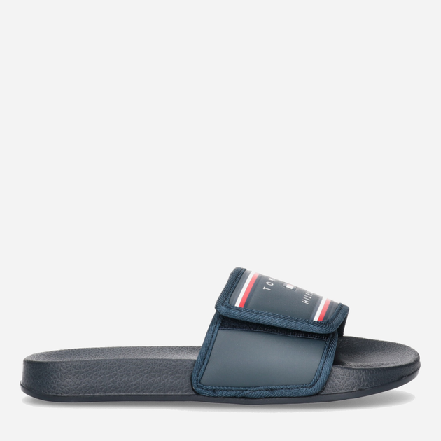 Klapki chłopięce Tommy Hilfiger Maxi Velcro Pool Slide T3B0-32934-1172800- 29 Niebieskie (8052578195017) - obraz 1