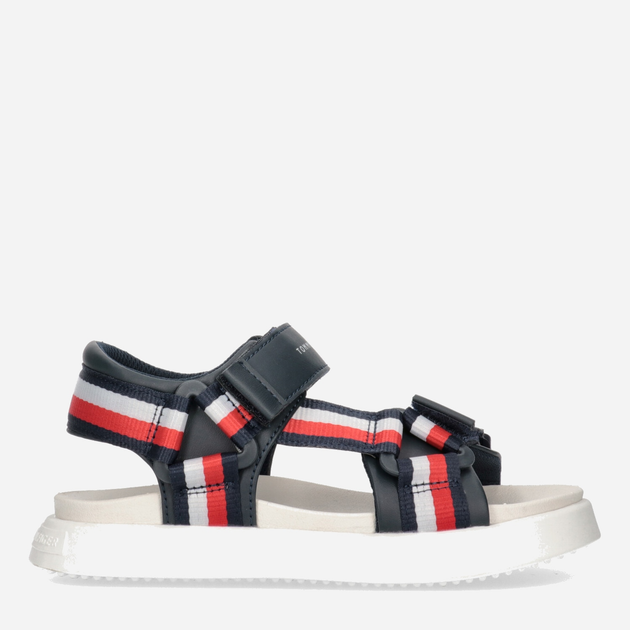 Sandały chłopięce Tommy Hilfiger Stripes Sandal T3B2-32905-1355800- 32 Niebieskie (8052578195246) - obraz 1