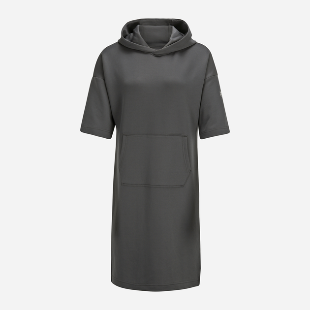 Sukienka dresowa z kapturem damska Fila FAW0229-80008 XL Szara (4064556296924) - obraz 4