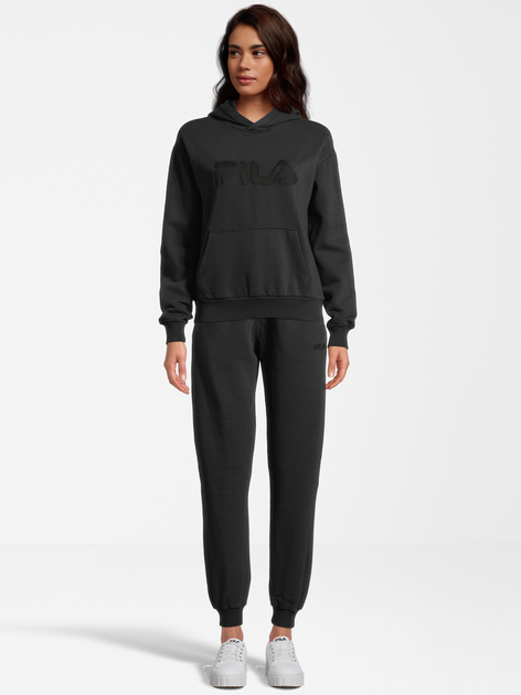 Bluza damska z kapturem kangurka Fila FAW0405-80001 XS Czarna (4064556361882) - obraz 3