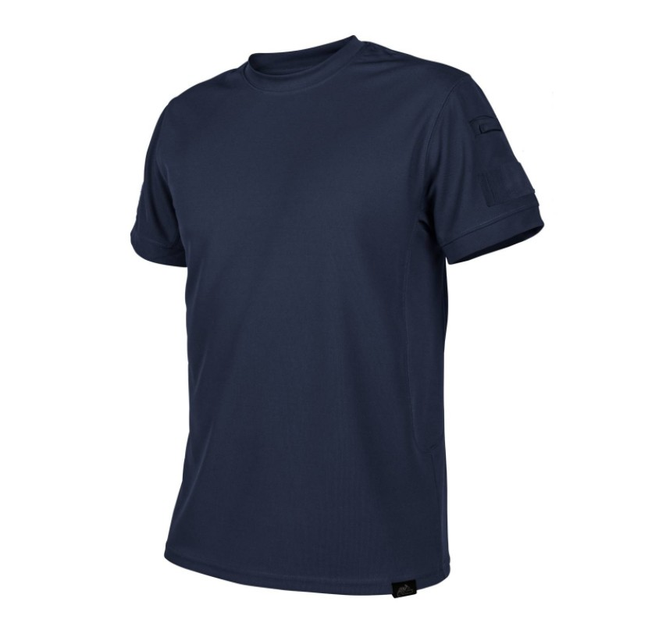 Чоловіча футболка тактична Tactical T-Shirt TopCool Lite Helikon-Tex Navy Blue S - зображення 1