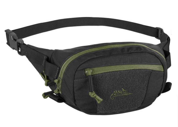 Сумка поясна Possum Waist Pack Cordura Helikon-Tex Black/Olive Green - зображення 1