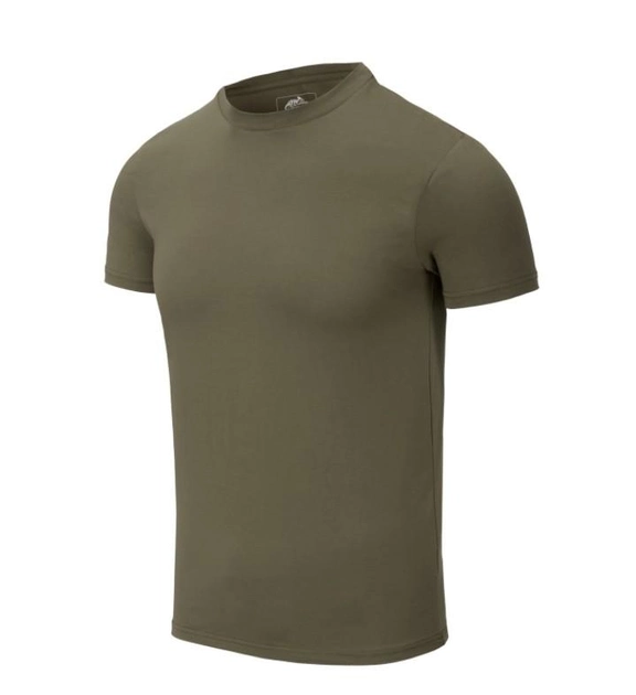 Футболка (Зауженый, Приталенный) T-Shirt Slim Helikon-Tex Olive Green L Мужская тактическая - изображение 1