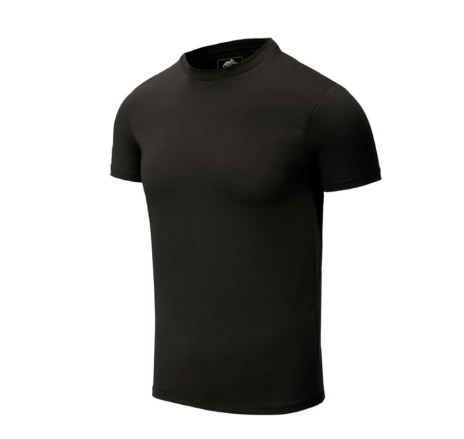 Футболка (Зауженый, Приталенный) T-Shirt Slim Helikon-Tex Black M Мужская тактическая - изображение 1
