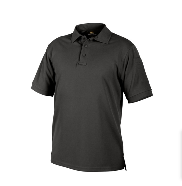 Футболка Ulo Polo Shirt - TopCool Helikon-Tex Black M Чоловіча тактична - зображення 1