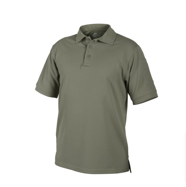 Жіноча футболка UTL Polo Shirt - TopCool Helikon-Tex Adaptive Green L Чоловіча тактична - зображення 1