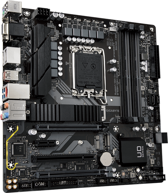 Материнская плата Gigabyte B760M D3H DDR4 (s1700, Intel B760, PCI-Ex16) - изображение 3