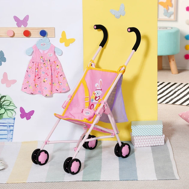 Коляска для ляльки Baby Born Чудова прогулянка S2 828663-116720 (828663) (4001167828663) - зображення 2