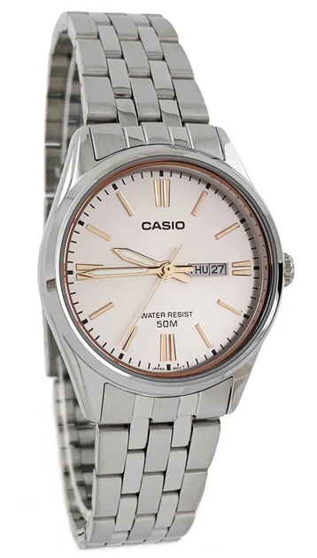 Женские часы Casio LTP-1335D-4AVDF Золотистые с серебристым - Фото 1 Женские часы Casio LTP-1335D-4AVDF Золотистые с серебристым - изображение 1