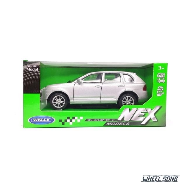 Модель автомобіля Porsche Cayenne Turbo 2003 1:31 Welly (W3072) - зображення 10