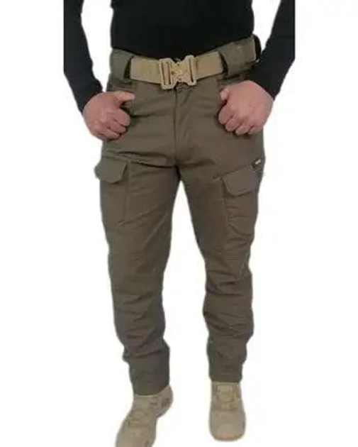 Зимові тактичні штани з начосом Softshell Combat Розмір 2XL (54) - зображення 1