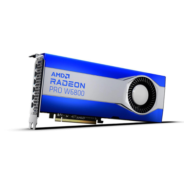 Відеокарта HP W6800 AMD Radeon Pro 32GB/GDDR6/6mDP/Graphics - Фото 2 Відеокарта HP W6800 AMD Radeon Pro 32GB/GDDR6/6mDP/Graphics - зображення 2