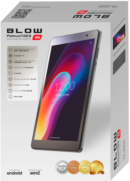 Планшет Blow Tablet PlatinumTAB8 4G Grey (TABBLOTZA0006) - зображення 5