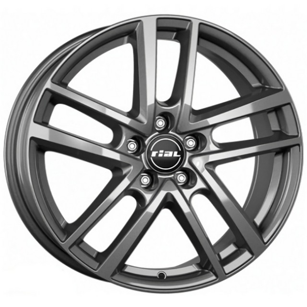 Литые диски Rial Astorga R19 W7.5 PCD5x108 ET50.5 DIA63.4 (graphite ...