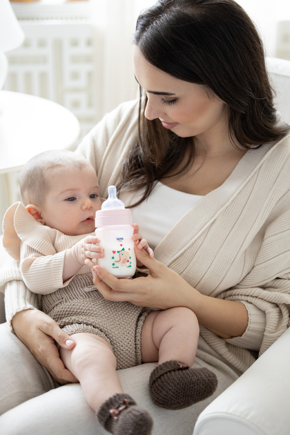 Набір для годування новонароджених Wee Baby Classic Plus рожевий - зображення 7