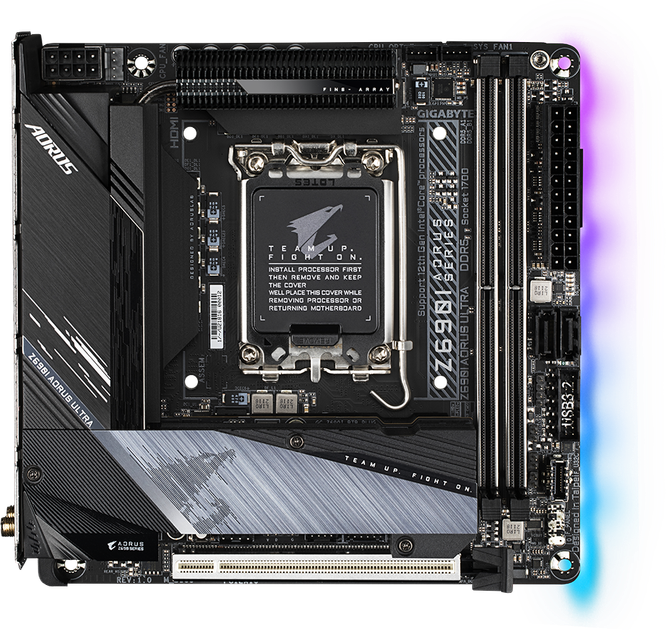 Материнська плата Gigabyte Z690I Aorus Ultra (s1700, Intel Z690, PCI
