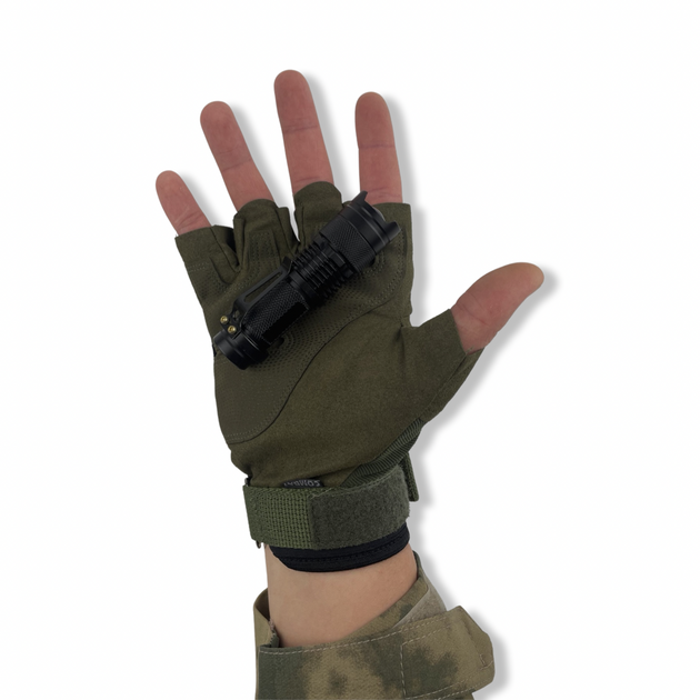Мужские перчатки без пальцев размер (L) (OTP-1) - зображення 2