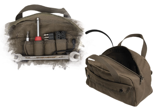 Сумка тактична Mil-Tec Універсальна для інструментів 7Л Олива MECHANIC TOOL BAG OLIV (13801001-7) - изображение 3