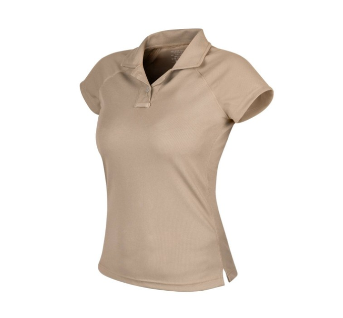 Жіноча футболка Woman's UTL Polo Shirt - TopCool Lite Helikon-Tex Khaki L - зображення 1