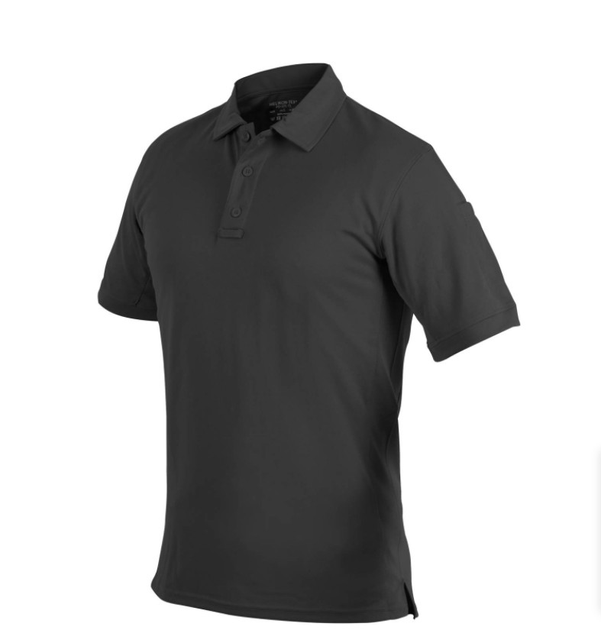 Футболка UTL Polo Shirt - TopCool Lite Helikon-Tex Black XXXL Чоловіча тактична - зображення 1