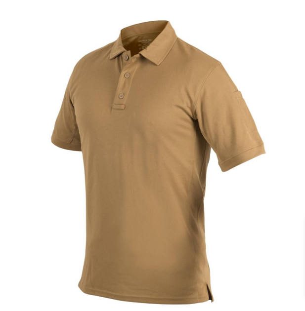 Жіноча футболка UTL Polo Shirt - TopCool Lite Helikon-Tex Coyote XXXL Чоловіча тактична - зображення 1