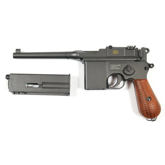Пистолет пневматический SAS Mauser M712 Blowback (2370.14.37) - изображение 2