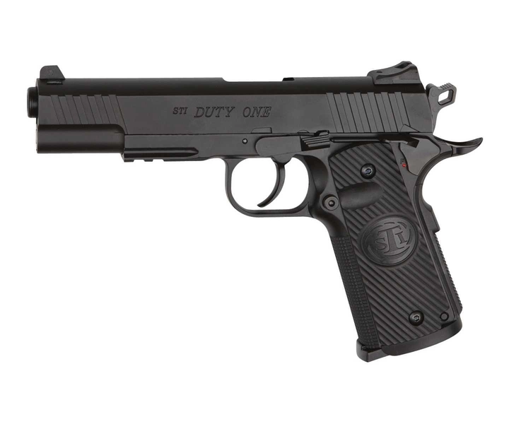 Пистолет пневматический ASG STI Duty One Blowback. Корпус - металл (2370.25.04) - изображение 1