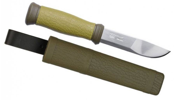 Кишеньковий ніж Morakniv Outdoor 2000, stainless steel ц: зелений (2305.00.58) - зображення 1