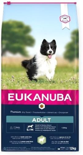 Sucha karma dla psów Eukanuba Adult Small & Medium Breed 12 kg (8710255121215) - obraz 1
