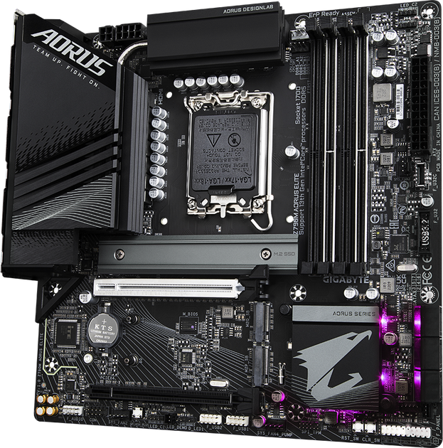 Материнская плата Gigabyte Z790M Aorus Elite (s1700, Intel Z790, PCI ...