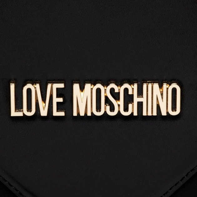 Plecak damski Love Moschino Borsa Nylon+Pu Nero JC4332PP9EKD Czarny (8050142495976) - Zdjęcie 5 Plecak damski Love Moschino Borsa Nylon+Pu Nero JC4332PP9EKD Czarny (8050142495976) - obraz 5