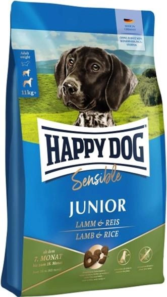 Sucha karma Happy Dog Sensible Junior 10 kg (4001967152197) - obraz 1