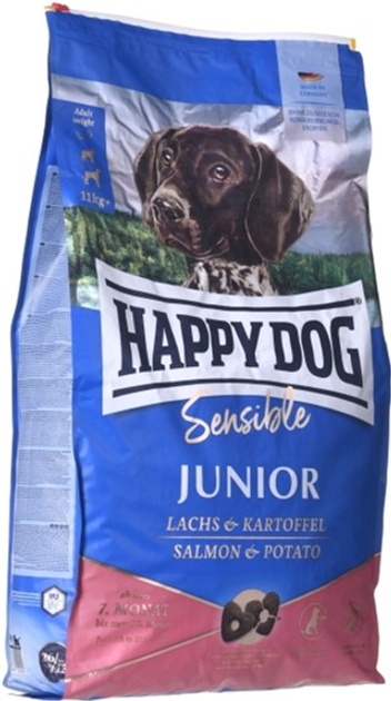 Sucha karma Happy Dog Sensible Junior 10 kg (4001967152104) - obraz 1