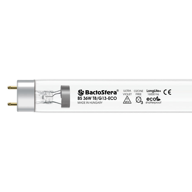 Бактерицидна лампа BactoSfera BS 36W T8/G13-ECO - зображення 1