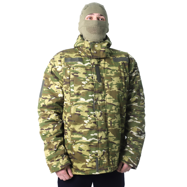 Парку чоловіча тактична для військових та армії Combat SoftShell, куртка військова 3XL Зелена - зображення 1