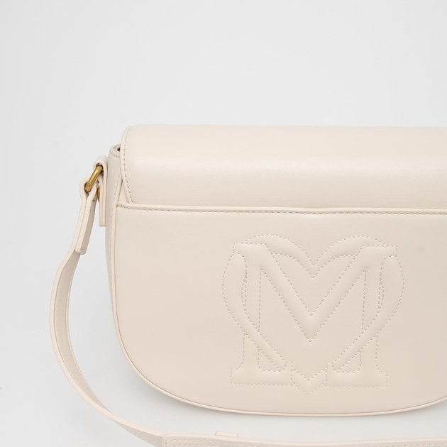 Damska listonoszka Love Moschino Borsa Pu Nero JC4353PP0EKH Avorio (8054400643345) - obraz 4