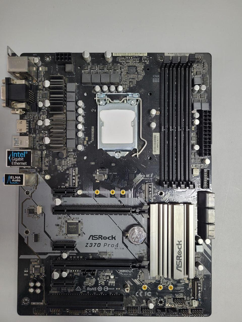 Материнская плата ASRock Z370 Pro4 (s1151/Z370/4xDDR4) БВ – фото ...