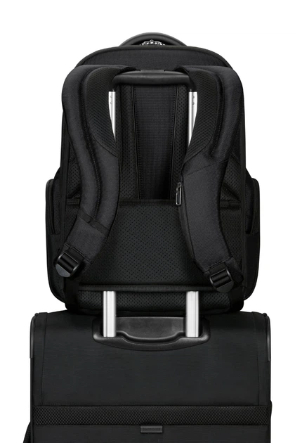 Рюкзак 15.6" Samsonite PRO-DLX 6 BLACK 43x30x15(21) KM2*09008 - Фото 4 Рюкзак 15.6" Samsonite PRO-DLX 6 BLACK 43x30x15(21) KM2*09008 - зображення 4