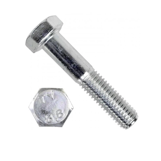 Болт з шестигранною головкою DIN931 М8х50 8.8 цб ЧР – низкие цены ...