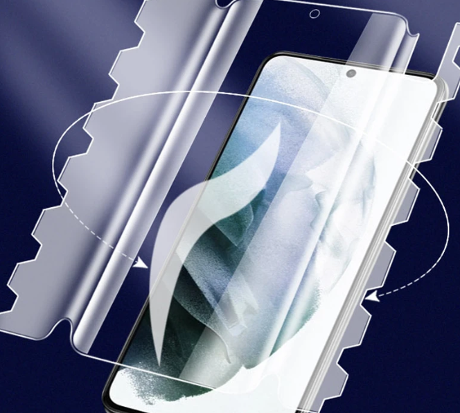 Захисна плівка DK HydroGel 360° Butterfly для Samsung Galaxy S22 5G (S901) (clear) - Фото 4 Захисна плівка DK HydroGel 360° Butterfly для Samsung Galaxy S22 5G (S901) (clear) - зображення 4