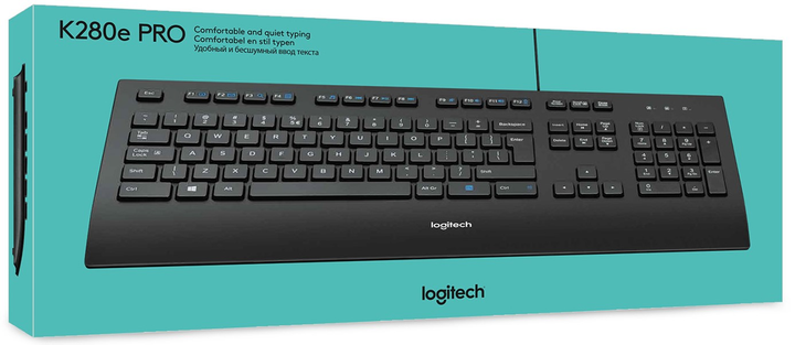 Клавіатура дротова Logitech K280e USB (920-005215) - зображення 6