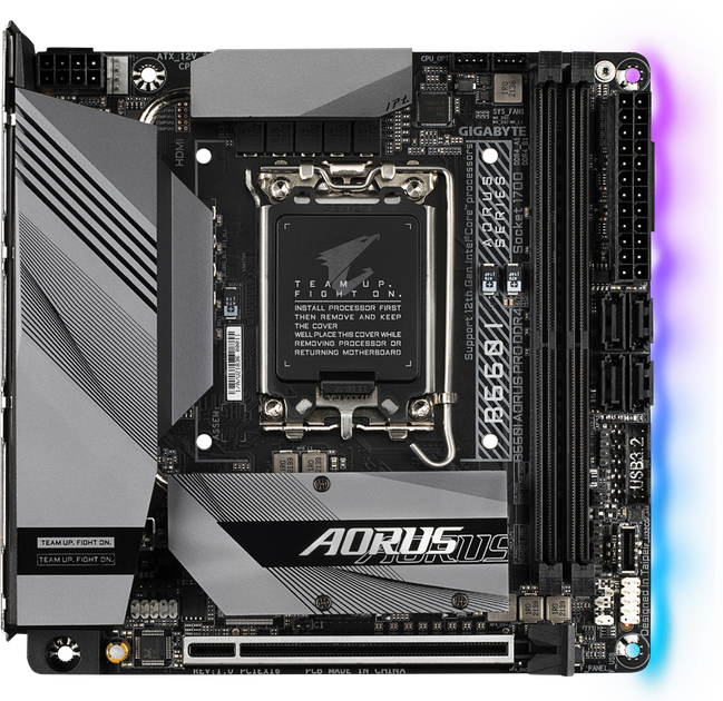 Материнская плата Gigabyte B660M Aorus Pro DDR4 (s1700, Intel B660, PCI ...