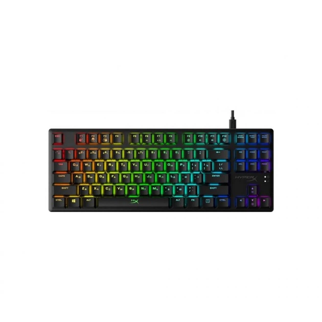 Клавіатура HyperX Alloy Origins Core HX Red (4P5P3AX) - Фото 1 Клавіатура HyperX Alloy Origins Core HX Red (4P5P3AX) - зображення 1