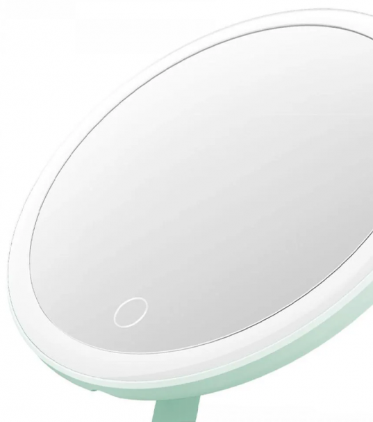 Зеркало для макияжа Xiaomi DOCO Daylight Mirror HZJ001 USB green - изображение 2