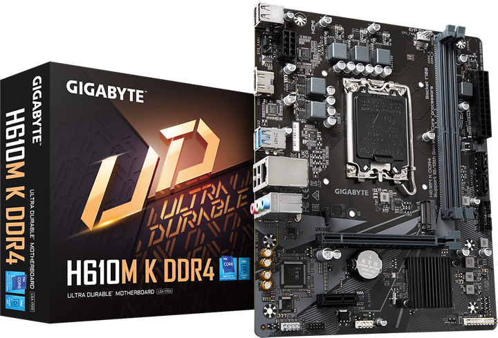 Материнська плата GIGABYTE H610M K DDR4 - зображення 5