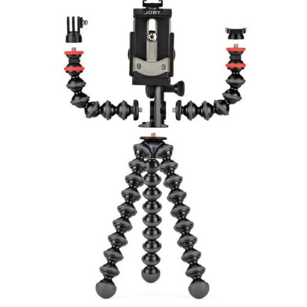 Мини штатив JOBY GorillaPod Mobile Rig (Blk/Cha) (JB01533-BWW) - Фото 6 Мини штатив JOBY GorillaPod Mobile Rig (Blk/Cha) (JB01533-BWW) - изображение 6