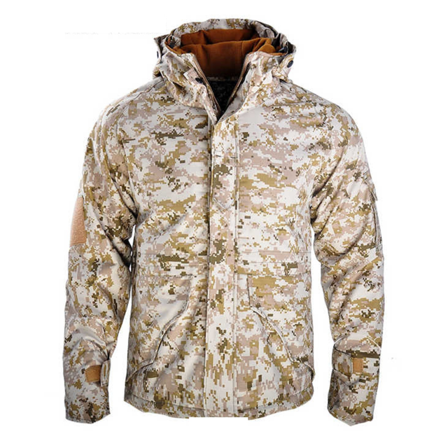 Куртка військова тактична на флісі Ріп-Стоп XL Камуфляж Піксель (HWPR2888979-2) - зображення 1