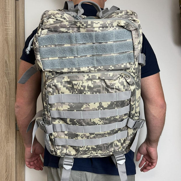 Тактический рюкзак на 40л BPT9-40 Molle ACU пиксель - изображение 1