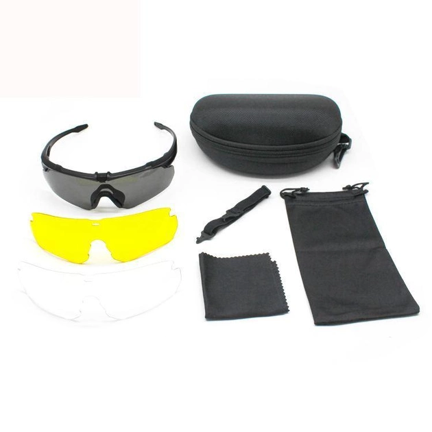 Тактические очки TGG2 Black - изображение 1